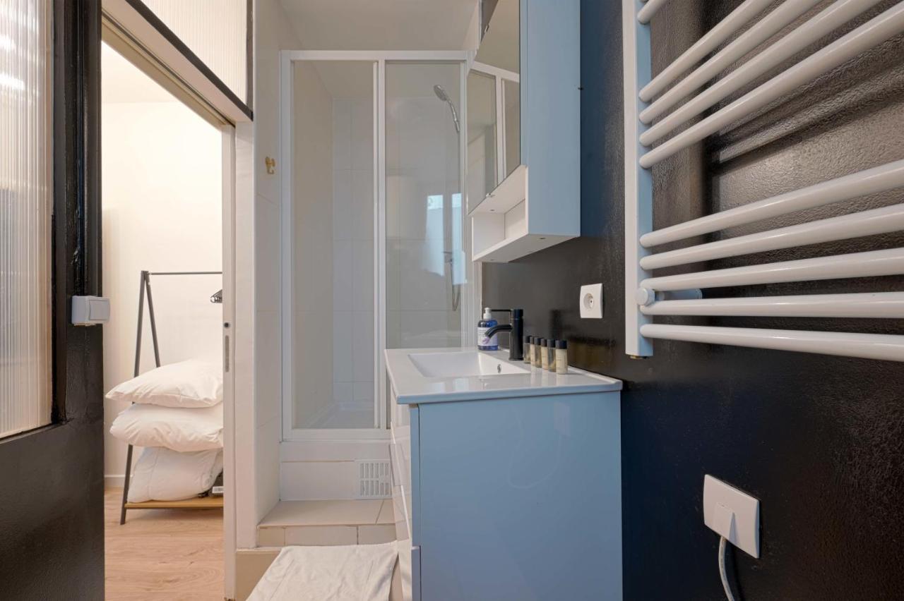 Modern Studio Apartment For 3 Париж Экстерьер фото